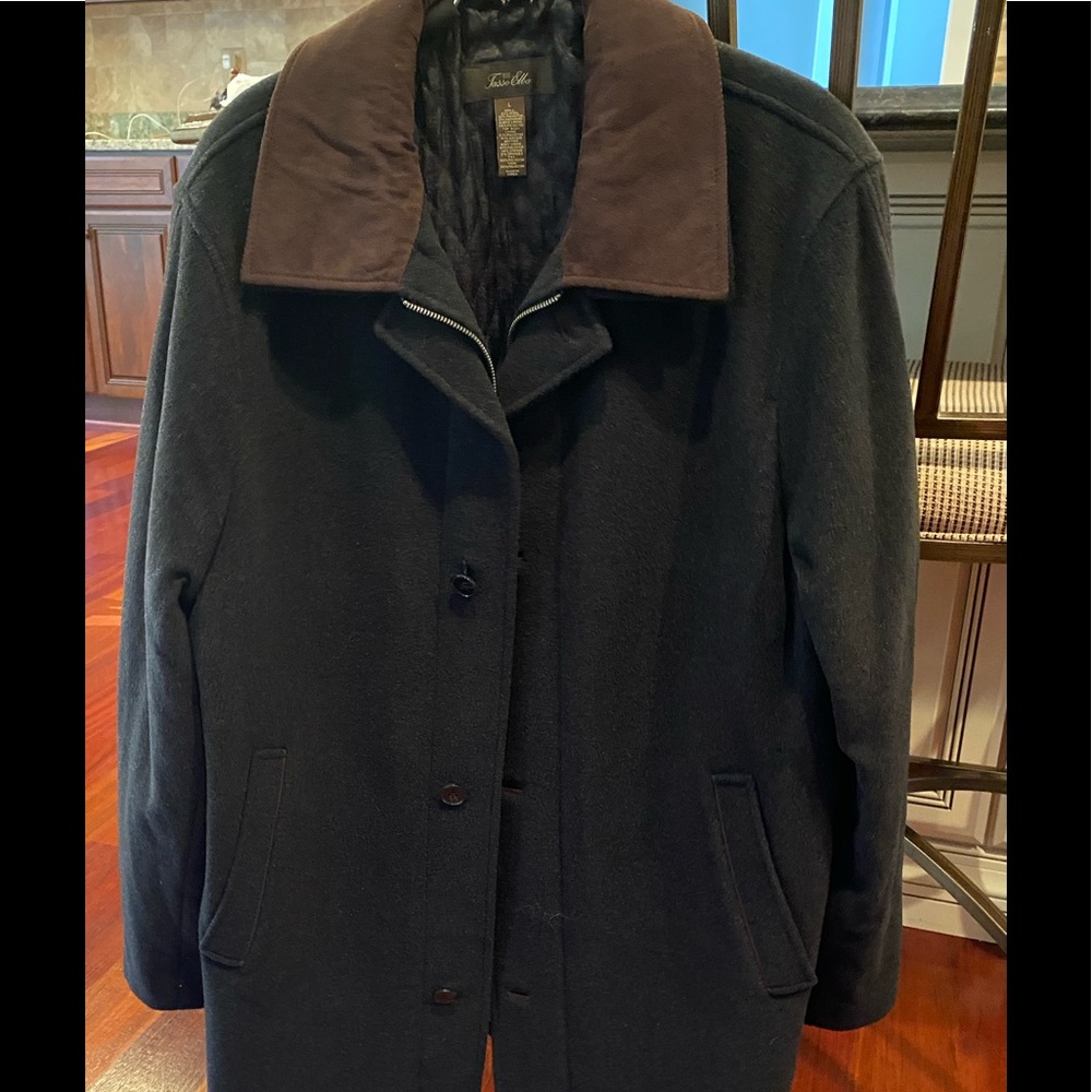 Tasso Ella Men Wool Coat NWOT